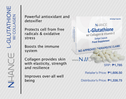 NHANCE GLUTATHIONE + COLLAGEN