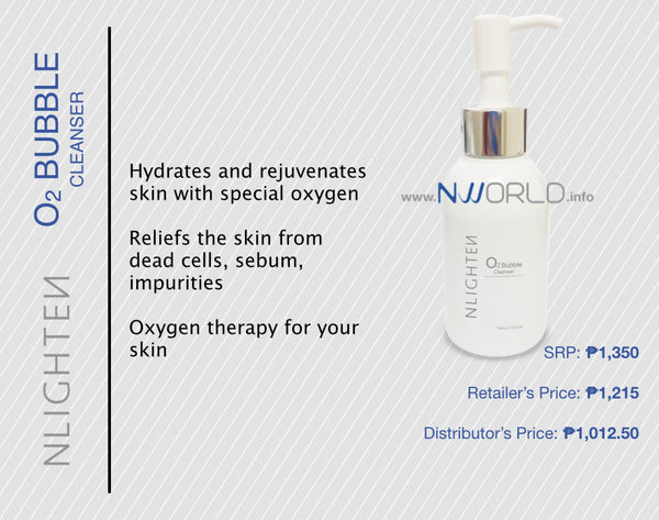 NLIGHTEN O2 BUBBLE CLEANSER