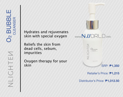 NLIGHTEN O2 BUBBLE CLEANSER